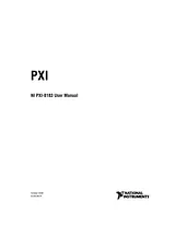 National Instruments NI PXI-8183 Manuale Utente