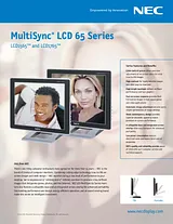 NEC LCD1565 Dépliant