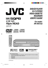 JVC hr-xvc1uj Manual Do Utilizador