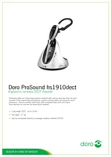Doro ProSound hs1910dect 5095 Manual De Usuario