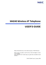 NEC MH240 ユーザーズマニュアル