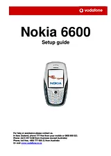 Nokia 6600 User Manual