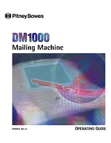 Pitney Bowes DM1000 Справочник Пользователя