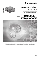 Panasonic PT-D10000E Mode D’Emploi