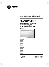 Trane MS-SVN015-EN Manual De Usuario