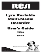RCA X3000 Справочник Пользователя