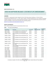 Cisco Cisco 6015 IP DSL Switch Guia De Informação