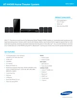 Samsung HT-H4500 HT-H4500/ZX ユーザーズマニュアル