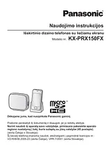 Panasonic KXPRX150FX Guía De Operación