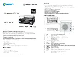Dual DTTC 100 USB Turntable DTTC 100 Техническая Спецификация