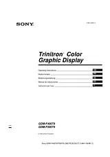 Sony GDM-F400T9 