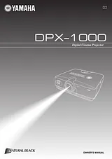 Yamaha DPX1000 用户手册