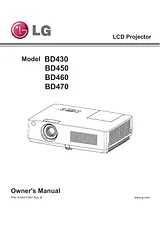 LG BD460 オーナーマニュアル