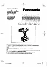 Panasonic EY7940 Справочник Пользователя