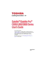 Toshiba PSCBLU-02J006 User Manual