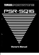 Yamaha PSR-SQ16 User Guide