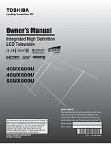 Toshiba 55UX600U Manual Do Utilizador