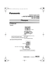 Panasonic KX-TG7103NE Guida Al Funzionamento