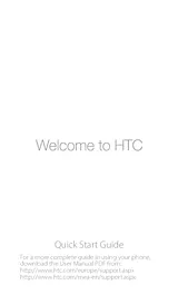 HTC touch2 Guia De Configuração Rápida