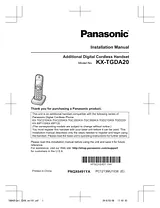 Panasonic KXTGDA20 작동 가이드