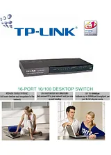 TP-LINK TL-SF1016D ユーザーズマニュアル