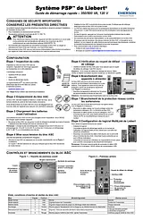 Emerson Liebert PSP Stand-by UPS 350-650VA 빠른 설정 가이드