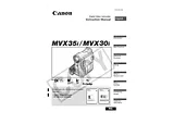 Canon MVX30i User Manual