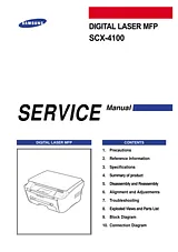 Samsung SCX-4100 Manual De Usuario