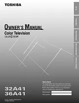 Toshiba 32a41 Manual De Usuario