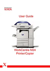Xerox M24 Manuel D’Utilisation