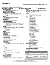 Toshiba L755D-S5359 PSK32U-01W00N User Manual