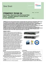 Fujitsu PRIMERGY RX300 S4 VFY:R3004SP020IN Fascicule