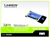 Linksys Wireless-G Notebook Adapter WPC54GS-FR Benutzerhandbuch