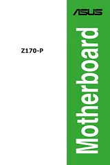 ASUS Z170-P Справочник Пользователя
