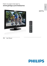 Philips LED monitor with Digital TV tuner 231T1LSB 231T1LSB/00 ユーザーズマニュアル