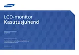 Samsung 34" nõgus monitor E790C Manuel D’Utilisation