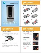 Motorola W370 Quick Setup Guide
