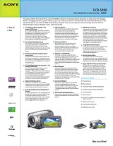 Sony DCR-SR80 Specification Guide