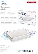 Sitecom Portable Storage Case 2.5" SATA MD-261 プリント
