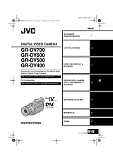 JVC GR-DV400 Manuel D'Instructions