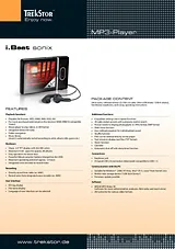 Trekstor i.Beat sonix 2GB 74312 产品宣传页