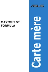 ASUS MAXIMUS VI FORMULA Manuel D’Utilisation