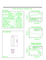Conrad Energy Rechargeable AA Battery x4 pc(s) NiMH 1.2V 250526 Hoja De Datos