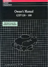 honda-power-equipment gxv120 User Manual