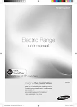 Samsung Freestanding Electric Range Manual De Usuario