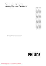 Philips 42PFL5405H Manual Do Utilizador