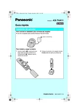 Panasonic KX-THA11 Guía De Operación