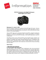 Pentax K20D User Manual