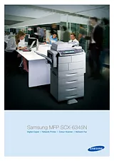 Samsung SCX-6345N Manuel D’Utilisation