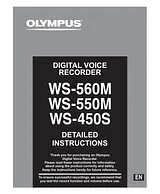 Olympus WS 550 M User Manual